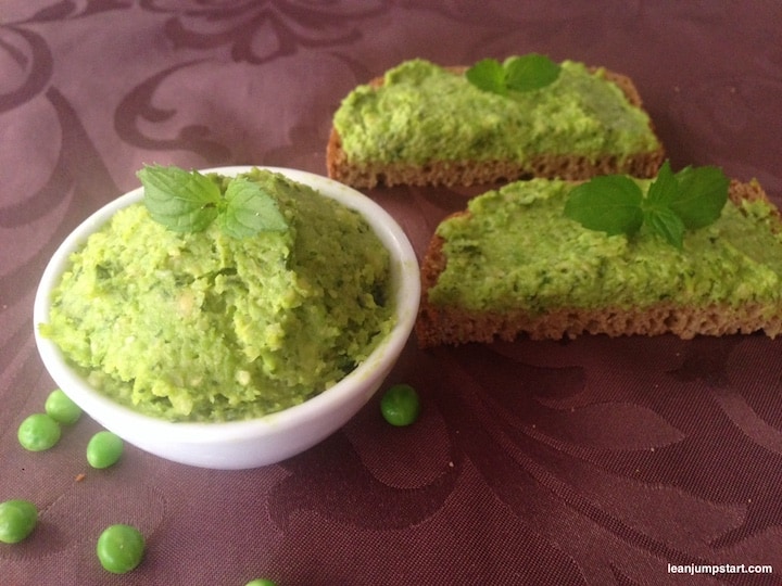 mint pea dip recipe