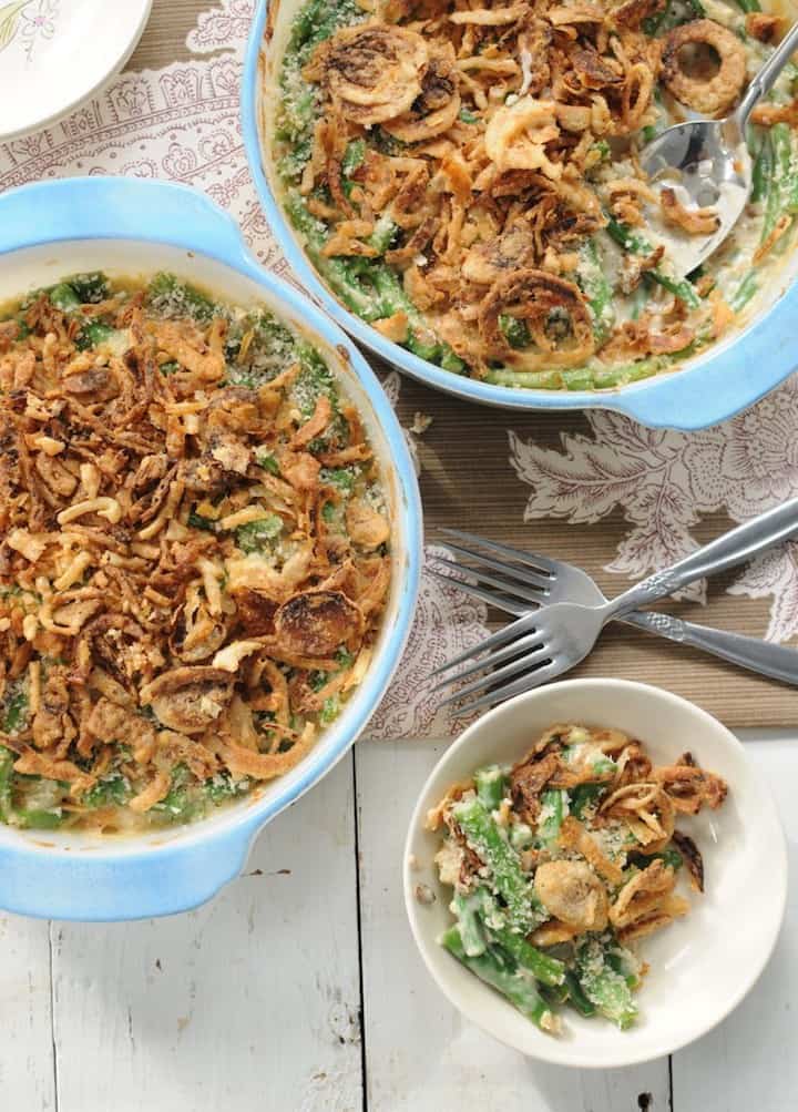 from scratch green bean casserole