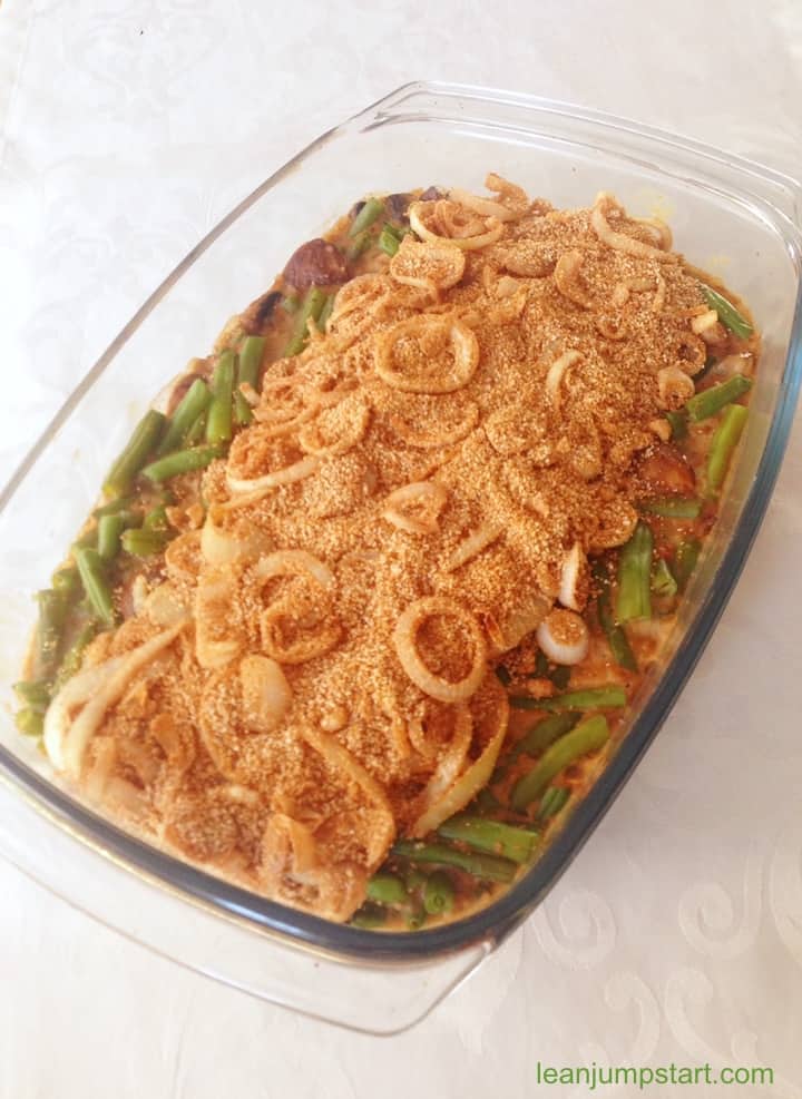 vegan green bean casserole