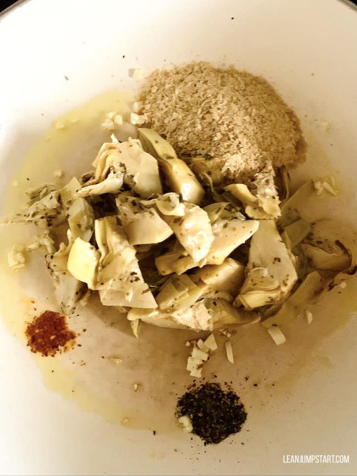 artichoke spices addition