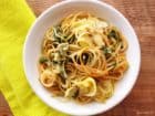 easy spinach artichoke pasta
