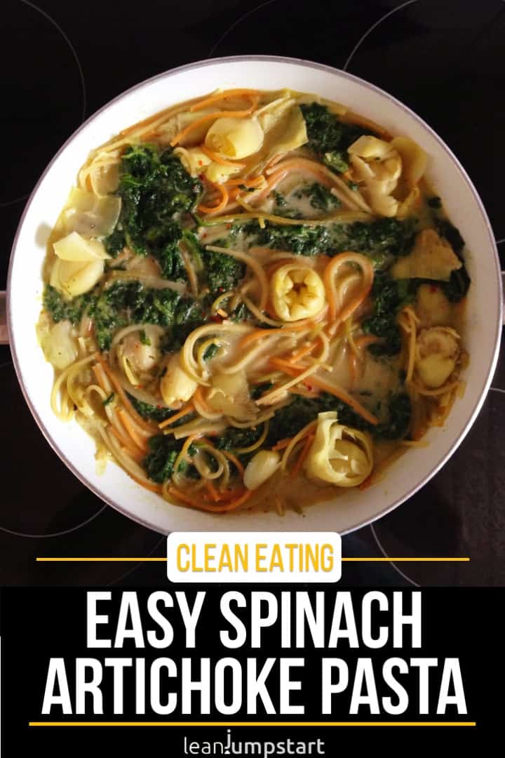 spinach artichoke pasta