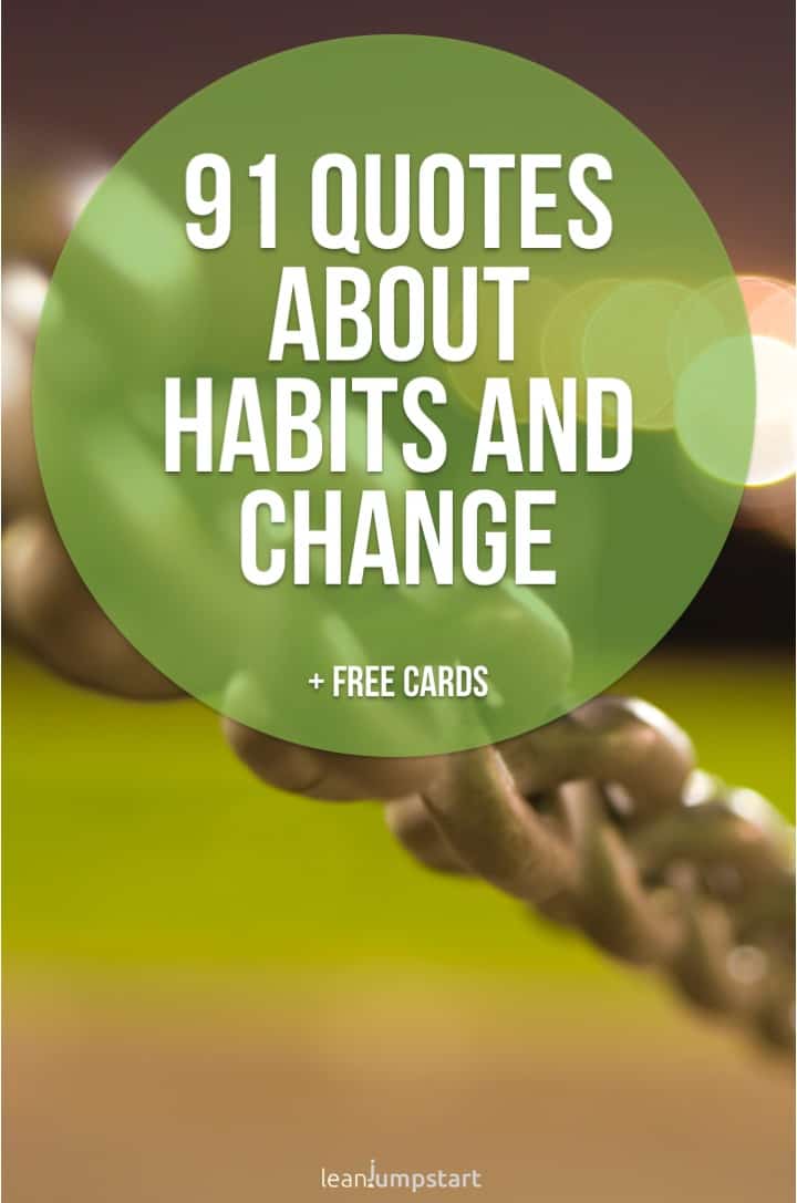 habit quotes