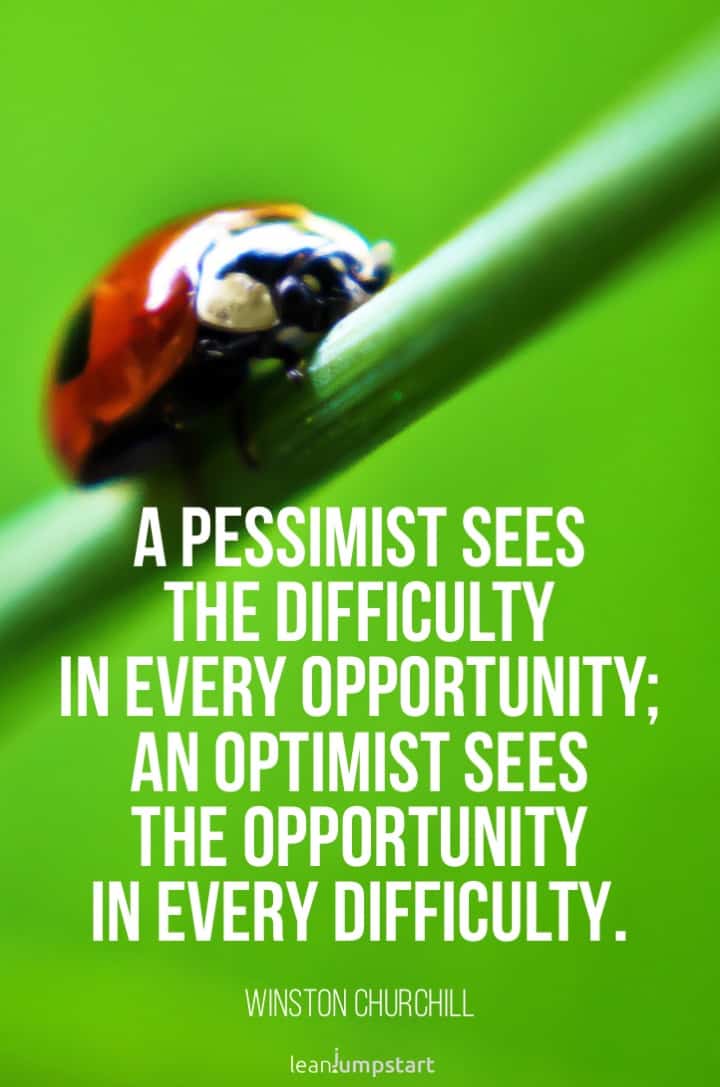 optimist quote