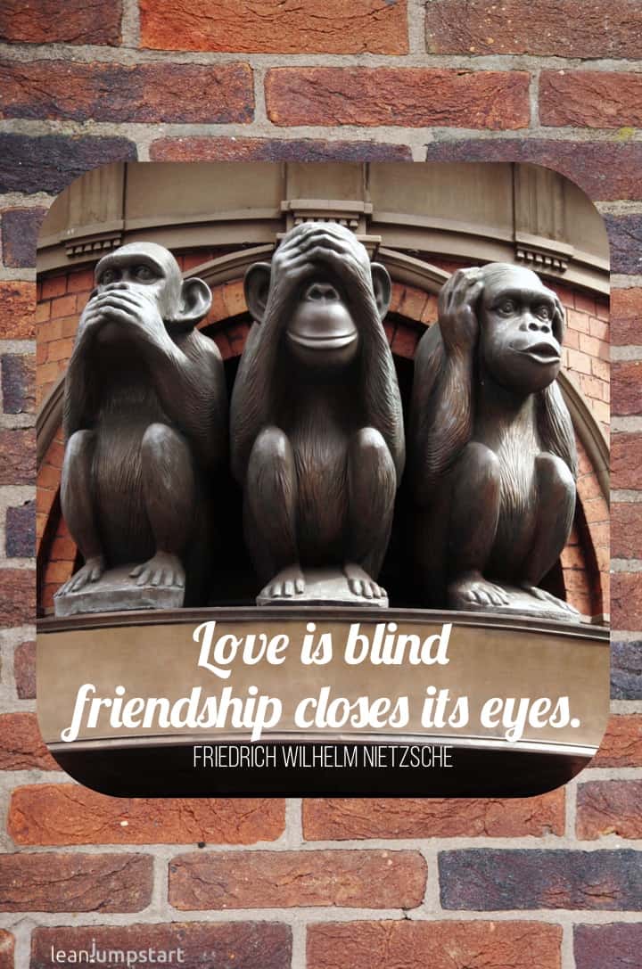 friendship quotes - friendship closes eyes quote