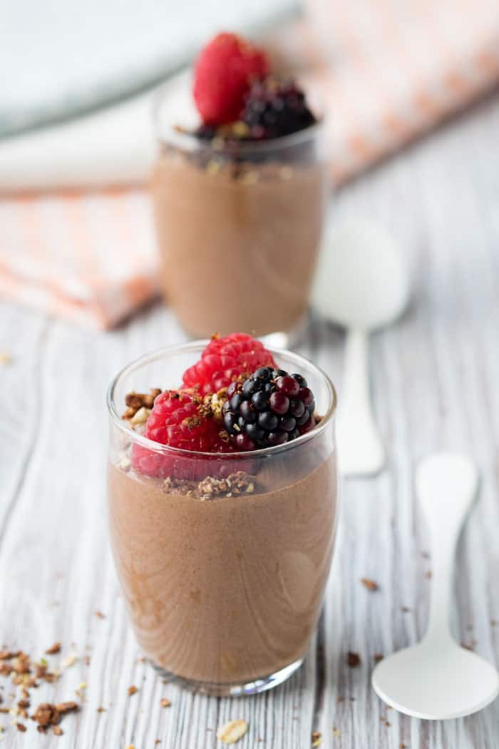 Healthy Chocolate Chia Pudding