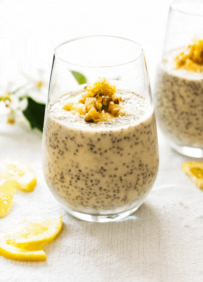 Lemon Chia Pudding