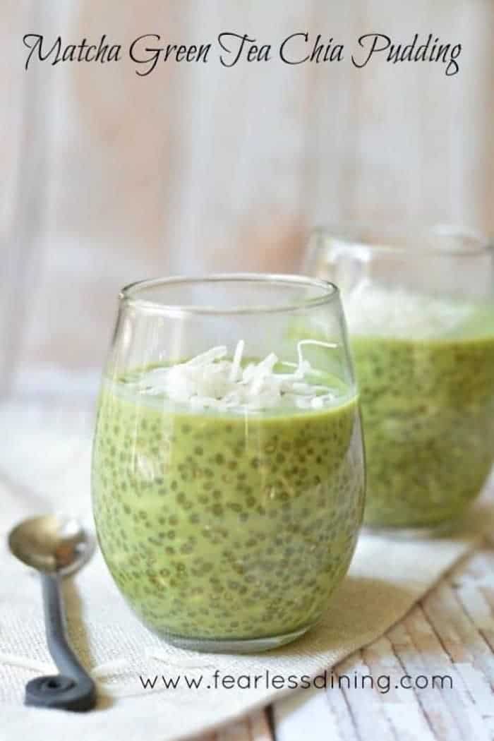 Matcha Chia pudding