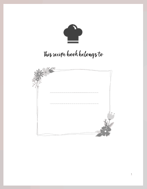 Recipes: Blank Recipe Book to Write In your own Recipes | Fill in your  Favorite Recipes in this Empty Cookbook | Lovely Gift