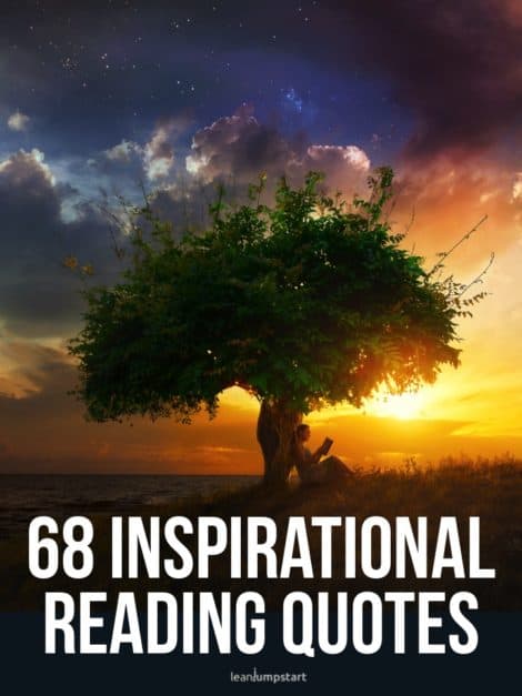 68 inspirational reading quotes (+ 9 benefits)